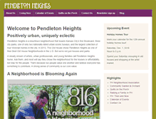 Tablet Screenshot of pendletonheights.org
